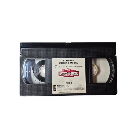 Walt Disney Cartoon Classics Vol. 6 Starring Mickey And Minnie VHS New & Sealed - Picture 5 of 6